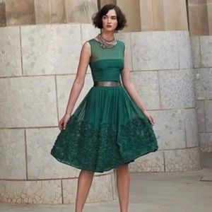 Anthropologie silk dress by Tiny 0